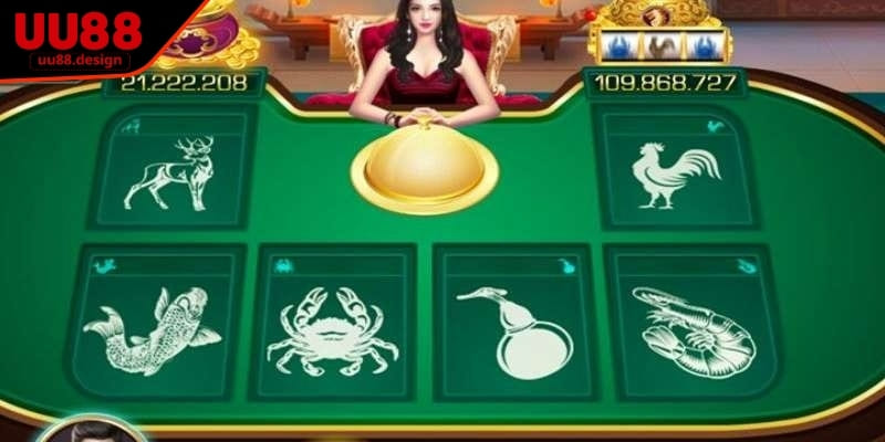 Bầu cua tôm cá là trò chơi dân gian quen thuộc, dễ chơi và đầy hấp dẫn